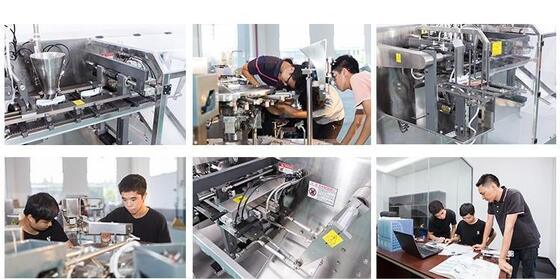Packaging Machine: Fully Automatic Weighing Bagging Machine for Fine-Grain Materials Pre-Made Plastic Bags