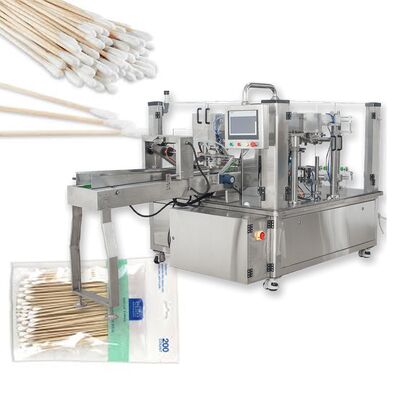 Automatic Cotton Swab Packaging Machine: Automatic Counting, Conveying, Feeding, Bagging, and Sealing