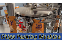 ZCHONE 1300kg เครื่องบรรจุสูญญากาศอัตโนมัติ Food Granule Multi Station