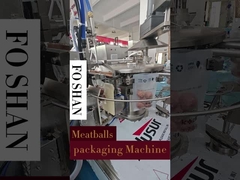 ผลิตภัณฑ์เนื้อถุงเครื่องบรรจุอัตโนมัติภายใต้วัสดุ ปิด Vakuum ไนโตรเจน