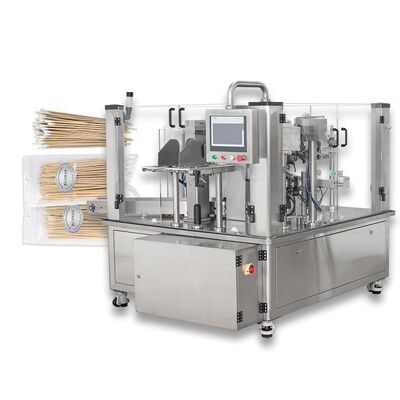 Automatic Cotton Swab Packaging Machine: Automatic Counting, Conveying, Feeding, Bagging, and Sealing